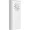 Ekena Millwork Standard Foster Flower Plinth Block With Beveled Edge, 3 1/2"W x 7"H x 1"P PBP035X070X100FOS10 - alternate 1